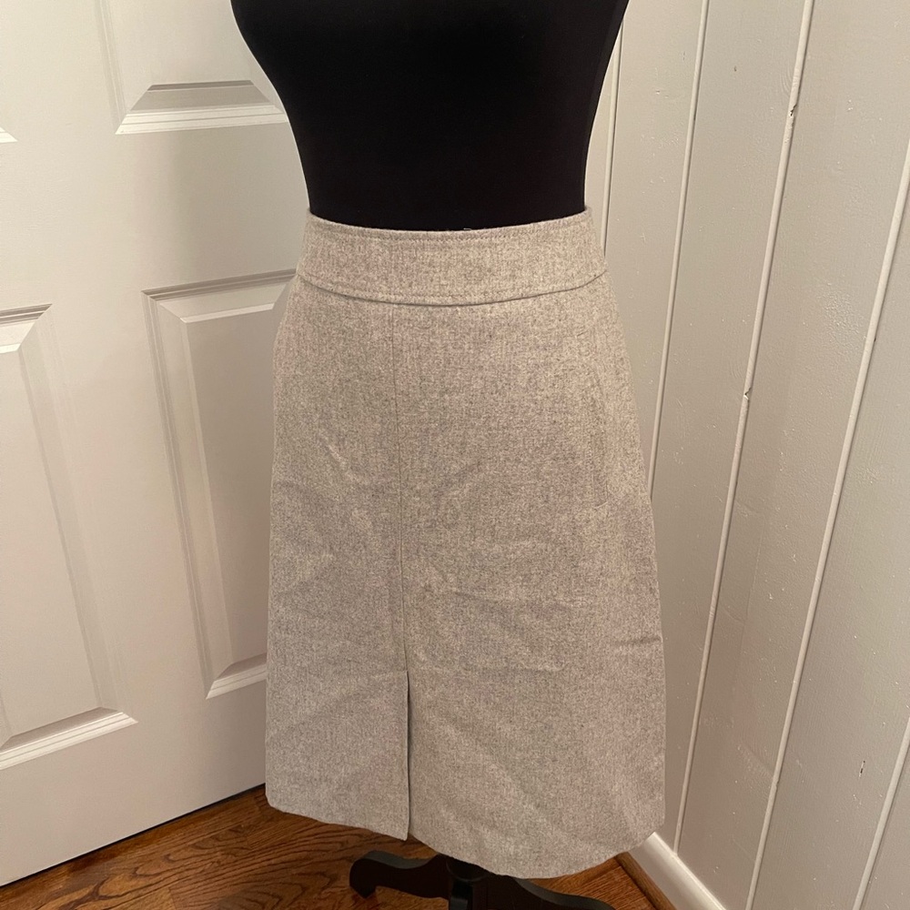 Banana Republic Heather Gray Pencil Skirt